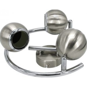 230VAC GU10 4-Way Stain Steel Satin Nickel Spot Light