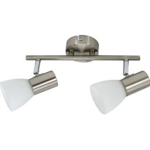 230VAC GU10 2-Way Stainless Steel and Glass Spotlight