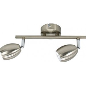 230VAC GU10 2-Way Stain Steel Satin Nickel Spot