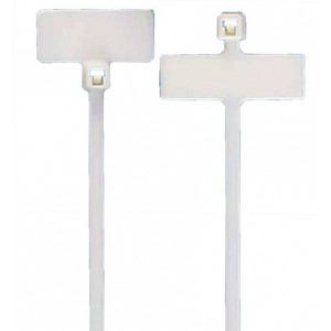 Marker Cable Ties 110L x 2.5W UV Natural 100 Pack