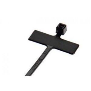 Marker Cable Ties 200L x 2.5W UV Black Pack of 100