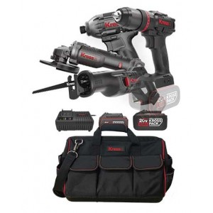 20V Max Brushless 4 PC Combo Kit