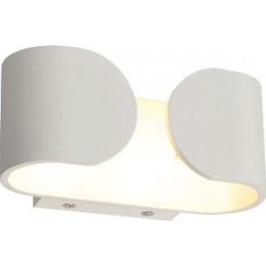 230VAC 2x3W Cool White LED Up/Down Wall Light