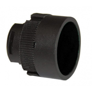 Black Flush Pushbutton Head