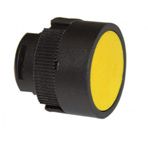 Yellow Flush Pushbutton Head