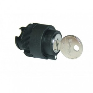 Key 2 Position Stayput Selector Switch Head Left Key Removal