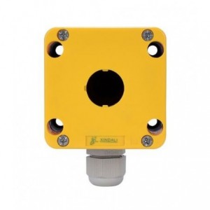 Control Station Enclosure 1 Hole IP65 Y/BK