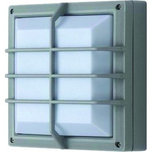 20W 95-240VAC LED Bulkhead Square Cross Hatch