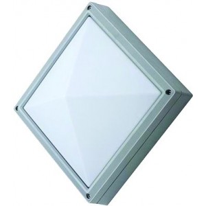 20W 95-240VAC LED BULKHEAD-DIAMOND-PLAIN