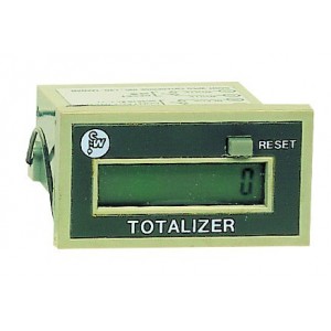 8-Digit LCD Totalizer with Manual Reset (56x31 mm)