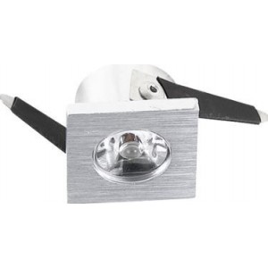 LED 1W Cabinet Light Warm White Lamp 30x30mm