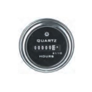 10-80VDC Round Cup Mount Running Hour Meter