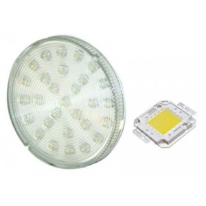Yellow Spare LED Lamp 75mm Diameter