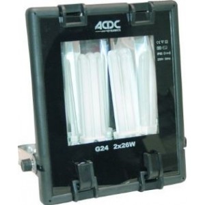 2 x 26WATTS PLCE ENERGY SAVER FLOODLIGHT IP65