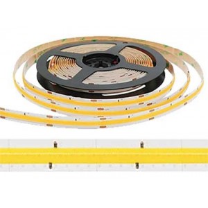 24VDC COB LED Daylight 5000K Strip Light IP20 10W/M 5M