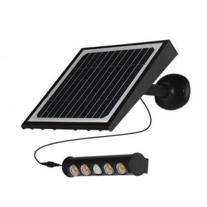 Multifunction 8W LED Solar Flood Light 3.7V/4000mAh IP65