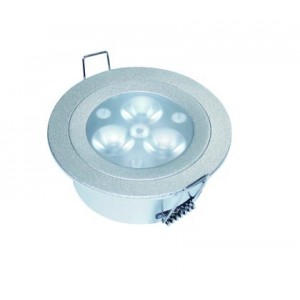 100-240VAC LED Warm White Downlight 3W With Driver