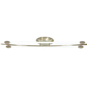 230VAC 4FT 2X18W Satin Nickel Fitting 1480X160MM