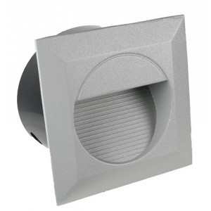 Yellow 230V Aluminium LED Light Fitting 66.5mm Diameter