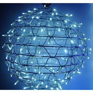 Red LED Ball Motif 600mm Diameter 150 LED IP44