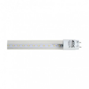 LED T8 Tube 550mm 2Ft 12VDC 8W Warm White Clear