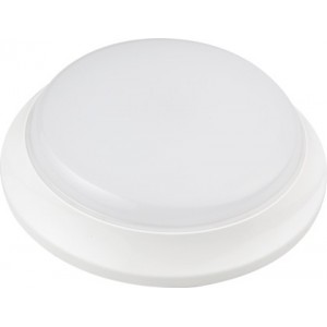 17W Plastic White Bulkhead LED Light 85-265VAC Cool White