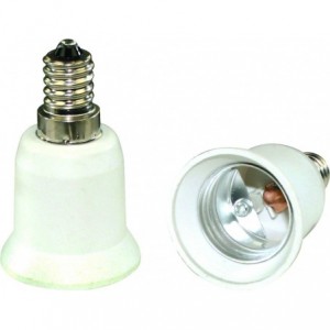 E14 to E27 Lamp Holder Adaptor