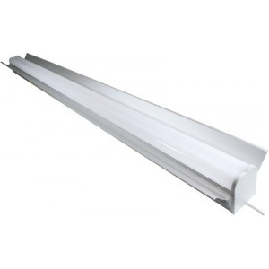 40W Cool White 1200mm Linkable LED Fitting with Reflector
