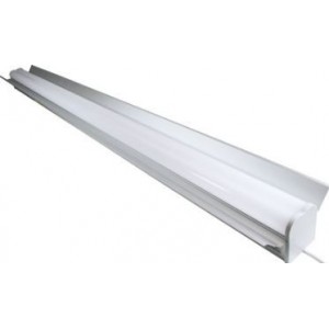 60W Cool White 1500mm LED Fitting Linkable with Reflector