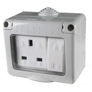 13A Surface Mount Switched Socket IP55