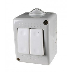 I/Door 16A 2 Lever Surface Mount IP40