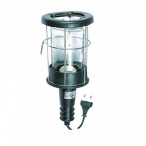 230V 60W Lead Light with Rubber Protection and 5M Cable E27