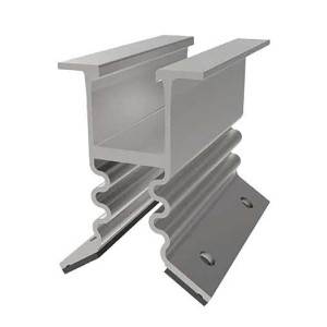 PV Mounting Corrugated Short Rail with EPDM