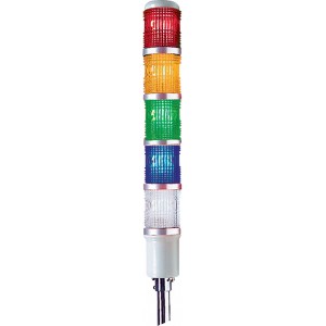 24VAC/DC Tower Light LED R-Y-G-B-W
