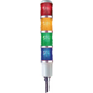 24VAC/DC Tower Light Flashing LED R-Y-G-B