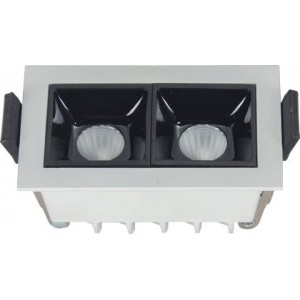 LED Black Linear Down Light 4W 2700K 68X37mm