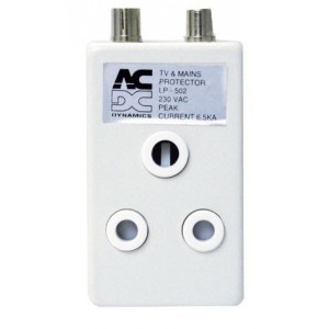 TV Lightning Protection Unit Grey