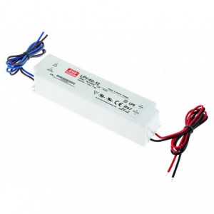90-264VAC to 12VDC 60W 5A IP67 Power Supply Unit