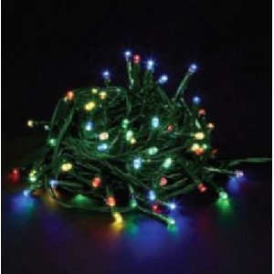 Extendable RGB LED Fairy Light Green Wire Indoor Outdoor 240V 50M