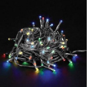 Extendable RGB LED Fairy Light White Wire Indoor Outdoor 240V 12M