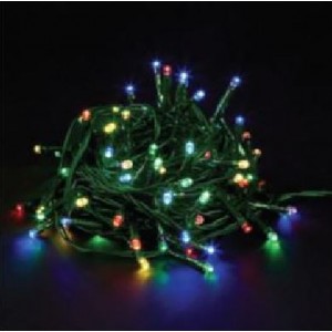 Extendable RGB LED Fairy Light Green Wire Indoor Outdoor 240V 50M