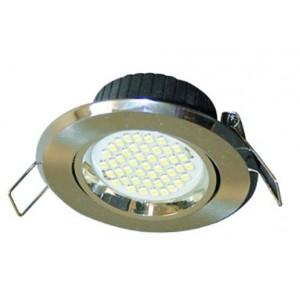 3W Cool White LED Downlight 230VAC 46Hx90DIA