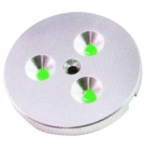 Mini Aluminium Green LED Downlighter 3W with 6W Driver