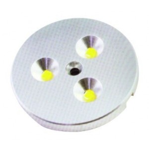 MINI Aluminium Yellow LED Downlighter 3W C/W 6W Driver