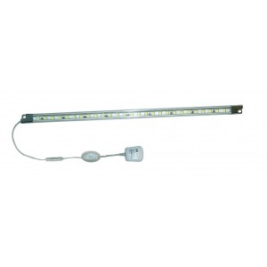 100-240VAC Cool White LED Strip Light 27 LEDs IP44