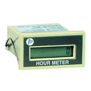 8 Digit LCD Running Hour Meter Contact I/P