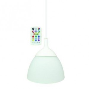 230VAC 6.5W LED Colour Changing/WW Pendant Ø200 x 1000mm