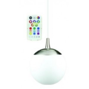230VAC 5.5W LED Colour Changing &amp; Warm White Pendant Ø200 x 1000mm