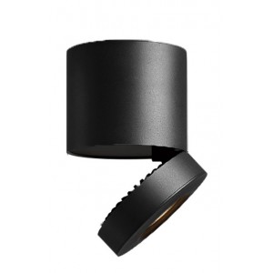 10W Black LED Surface Mount 100mm Daylight Light