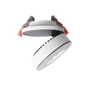 12W White LED Surface/Recessed Mount 100mm Daylight